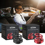 Solar-Powered Rotating Car Aroma Diffuser