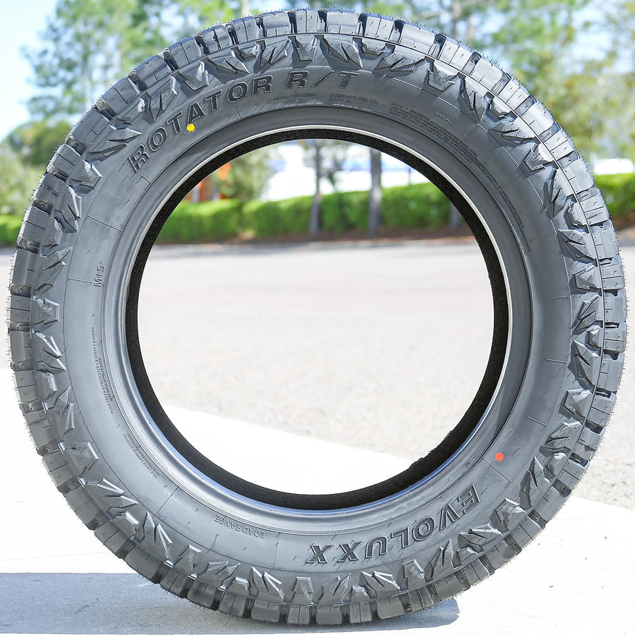 305/55/R20 Light Truck Rugged Terrain Tire Load Range F Evoluxx Rotator R/T