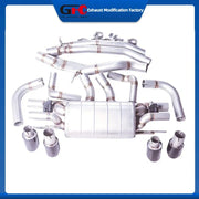 304 Stainless Steel Cat-Back Exhaust System for Porsche Cayenne 9Y0 Hybrid 3.0T 2018-2024