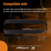 Black Running Boards for Land Rover Discovery 3/4