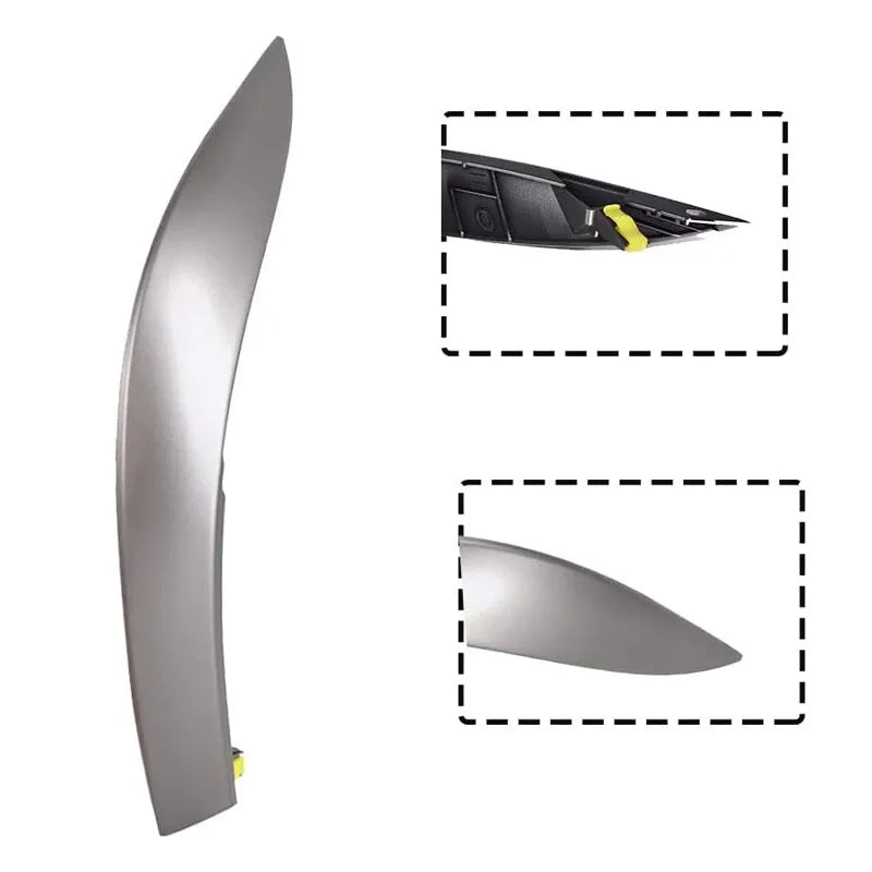Left+Right for Toyota Corolla 2009-2013 Upper Side Central Dashboard Strip Trim
