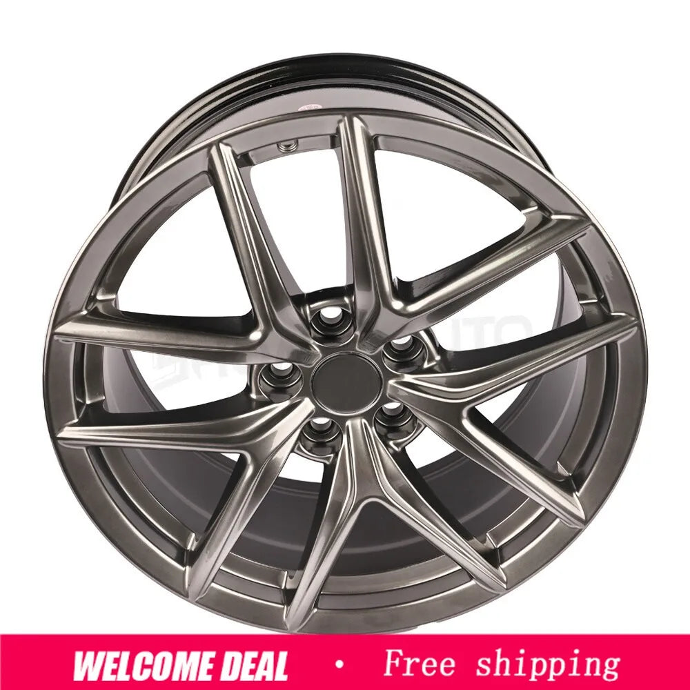 18 in Machined Gloss Black Front Wheel for 2014–2017 Lexus IS
