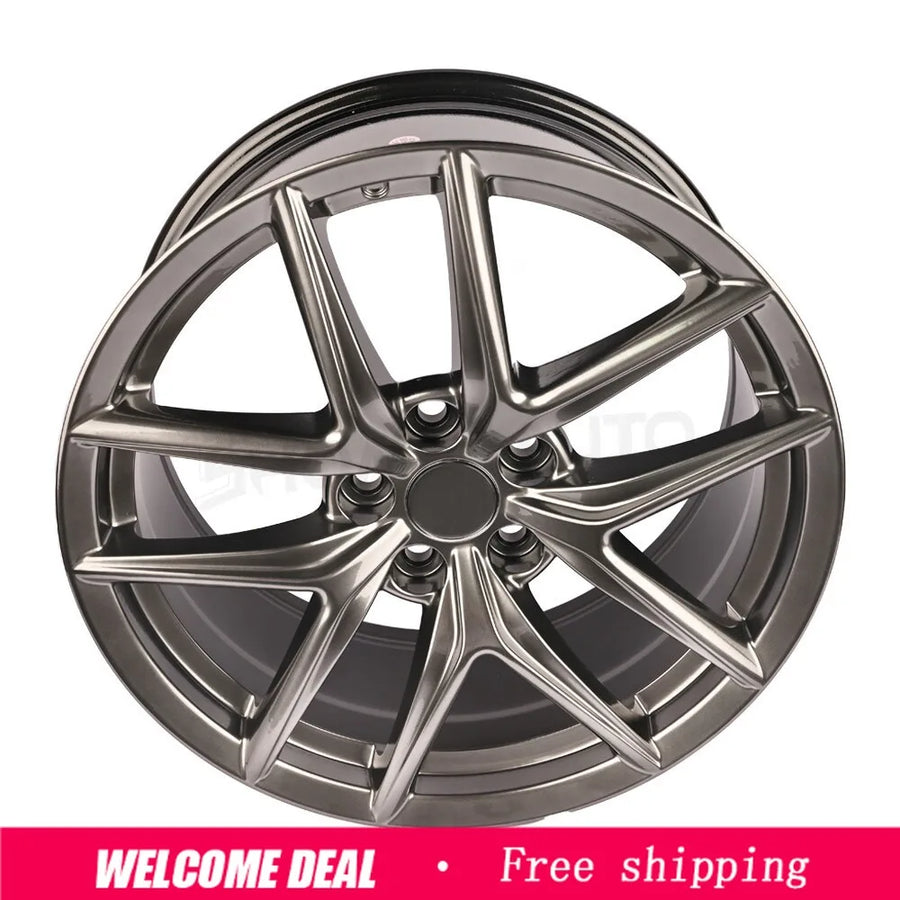 18 in Machined Gloss Black Front Wheel for 2014–2017 Lexus IS