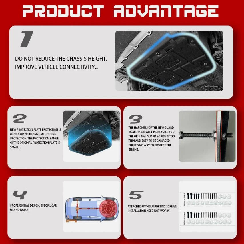 Kia K5 Front Engine Splash Shield – 2021–2025