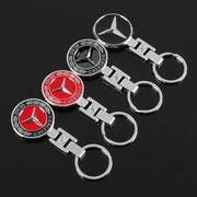 Metal Automotive Logo Keychain for Mercedes-Benz – Multiple Designs