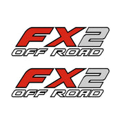 FX2 Off-Road Pickup Decal Pair – 40 × 12 cm