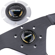 GReddy-Style Flat-Lip Steering Wheel Horn Button