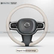 Nappa Steering Wheel Cover for Volvo XC60 XC40 XC90 EX40 EX90 V60 V40 V90 S60 S90