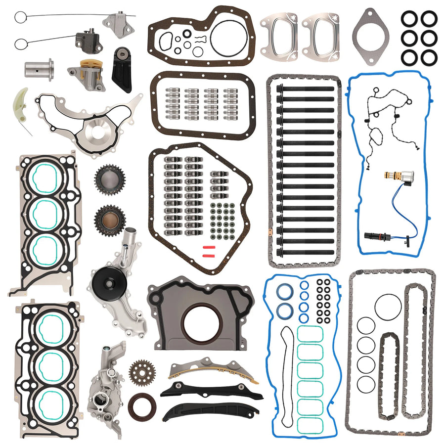 3.6L Timing Chain, Oil/Water Pump and Rocker Arm Kit for Dodge Journey