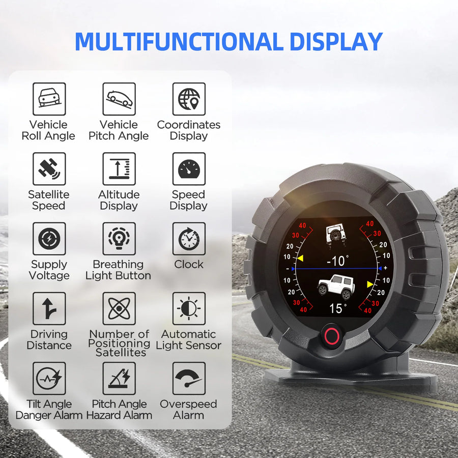 X95 GPS Car Head-Up Display and Digital Performance Gauge