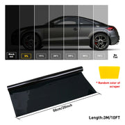 Car Window Privacy Tint Film – 50 × 300 cm, Multiple VLT Options