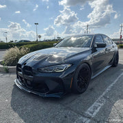 MP-Style Front Bumper Lip for BMW M3/M4 G80/G82/G83 2021-2025