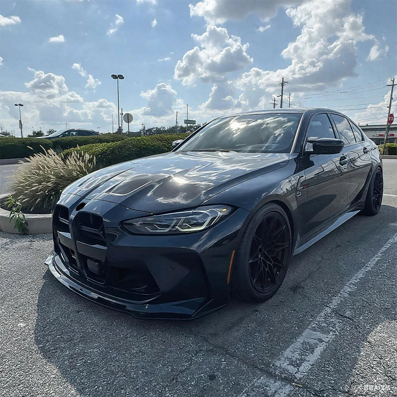 MP-Style Front Bumper Lip for BMW M3/M4 G80/G82/G83 2021-2025