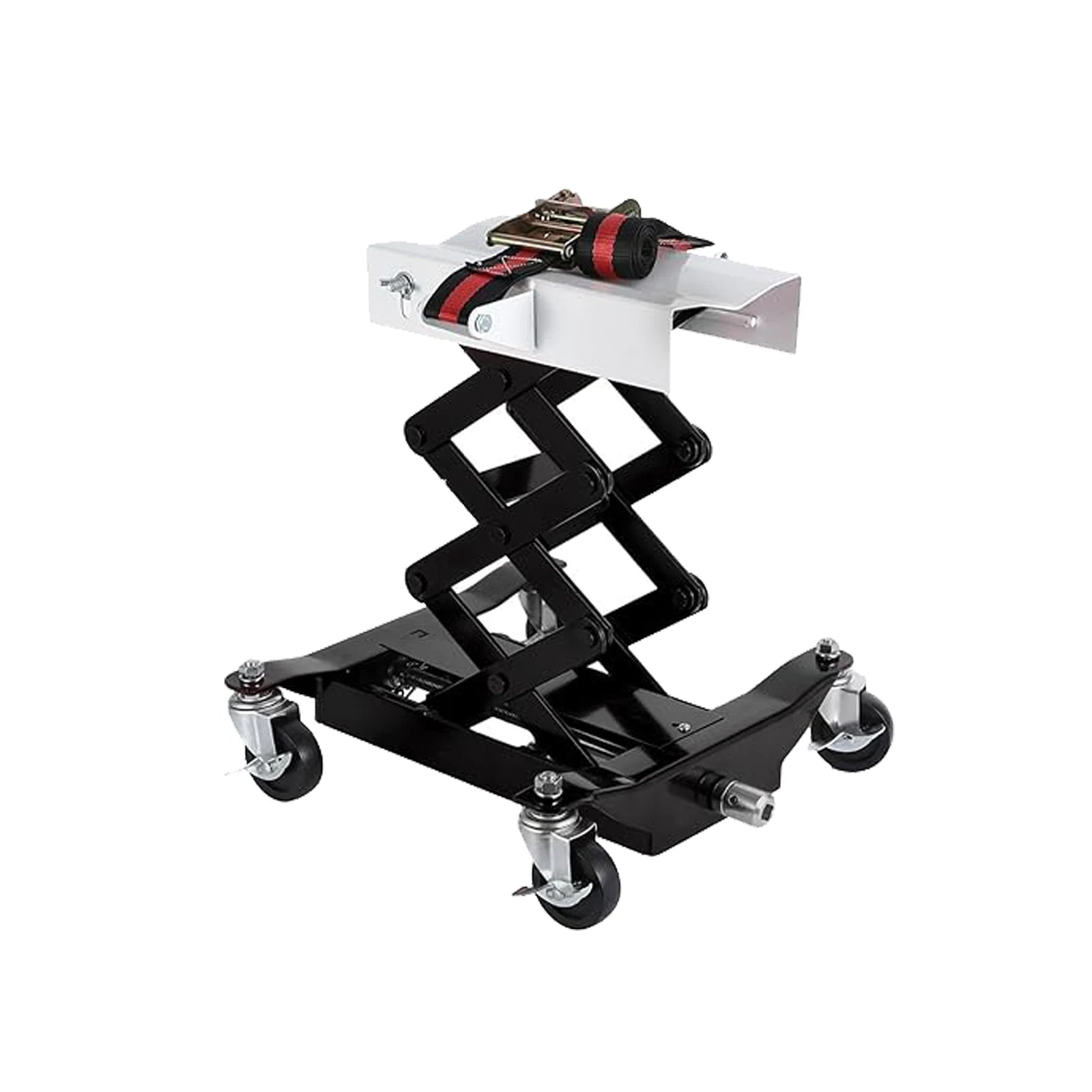 450-lb Low-Profile Transmission Jack with Safety Straps