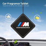 Leather Cologne Car Air Freshener Hanging Pendant