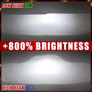 Bi-LED Projector Lens for H4/H7/9005/9006 – Halo Ring