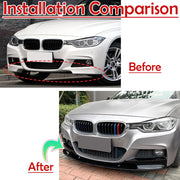 Front Bumper Splitter Lip for 2013–2019 BMW F30/F31 M-Tech