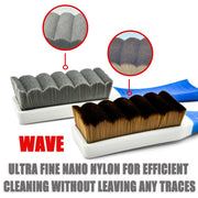 Nylon Car Detailing Brushes - Assorted Shapes & Firmness