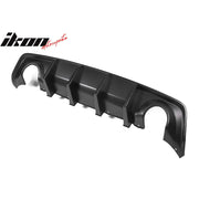 Matte Black Rear Bumper Diffuser for 2020–2023 Dodge Charger