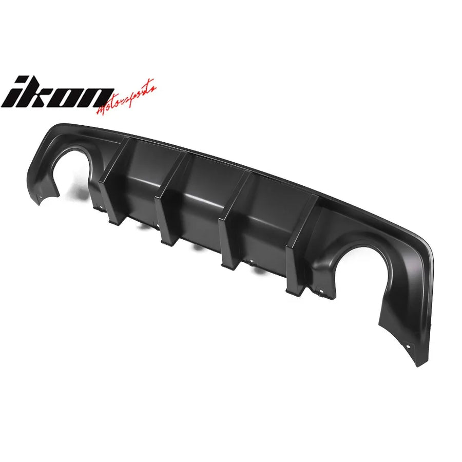 Matte Black Rear Bumper Diffuser for 2020–2023 Dodge Charger