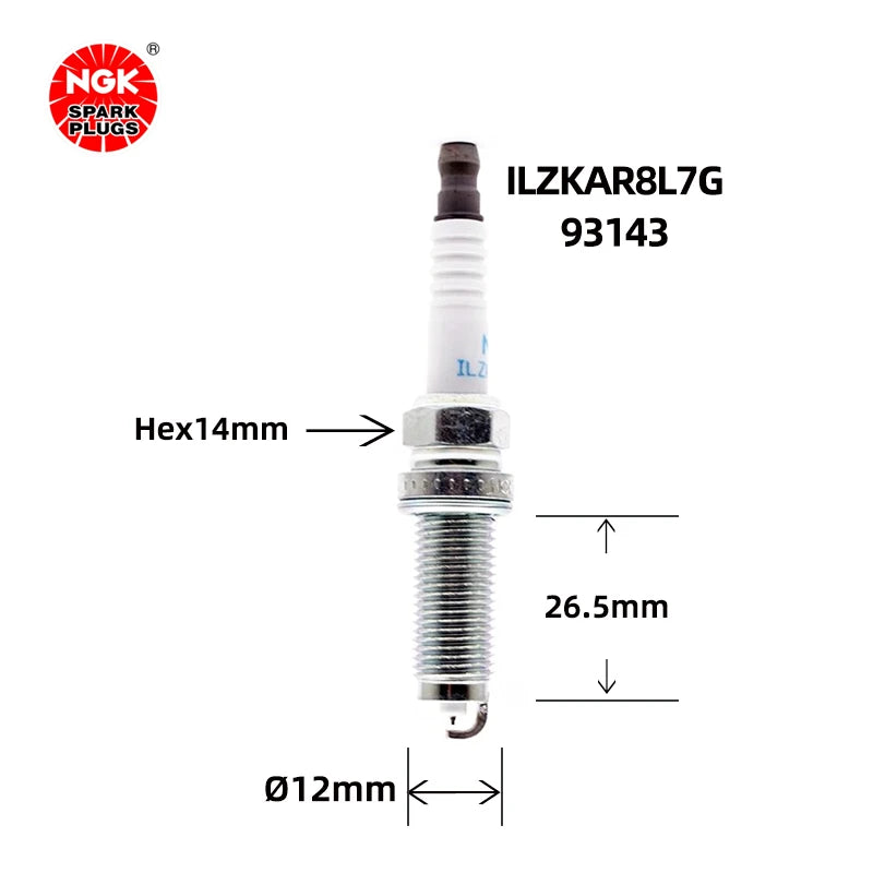NGK Iridium Spark Plug 93143 12290 a01 for BMW & Nissan & Volkswagen Models