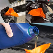 Long-Stem Automotive Fluid Funnel – Multiple Colors