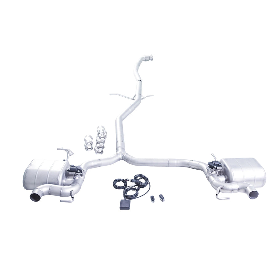 304 Stainless Steel Catback Valvetronic Exhaust System for Audi A5 2.0T 4wd 2009-2016 Car Valve
