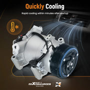 A/C Compressor & Clutch for Honda Civic 2016-2021