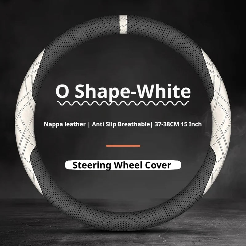 Nappa Steering Wheel Cover for GMC Sierra Yukon Yukon XL Acadia Terrain Canyon