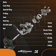Power Steering Pump with Reservoir for Mercedes-Benz C300 W204 2010-2012