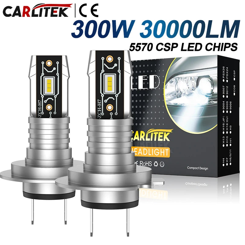 H7 LED Headlight Bulb – 6500K