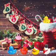 Christmas Rubber Duck Assortment – 6, 12 or 24 Pieces