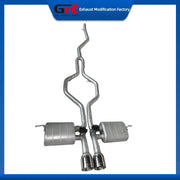 Stainless Steel Valved Cat-Back Exhaust System for BMW X6 2008-2014