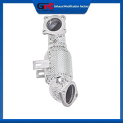 Stainless Steel 200-Cell Catted Downpipe for Changan Eado Plus 1.4T