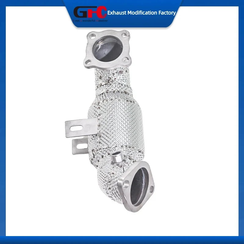 Stainless Steel 200-Cell Catted Downpipe for Changan Eado Plus 1.4T