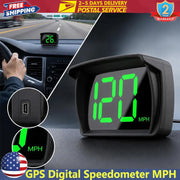 USB GPS Digital Speedometer HUD – Large MPH Display