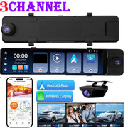 4K 3-Channel Dash Cam with GPS