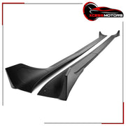 Matte Black Side Skirt Extension Set for 2025–2026 Tesla Model Y