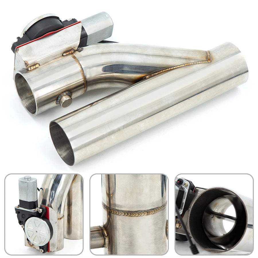 Universal Electric Exhaust Cutout Valve Kit