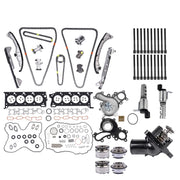 Head Gasket Set Timing Chain Water Pump Camshaft for Toyota Tundra Lexus