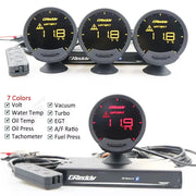 Greedy Sirius OBD2 7-Color LCD Automotive Gauge