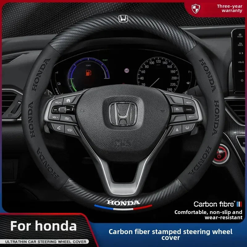 Comfortable Protective Steering Wheel Cover for Honda Vehicles