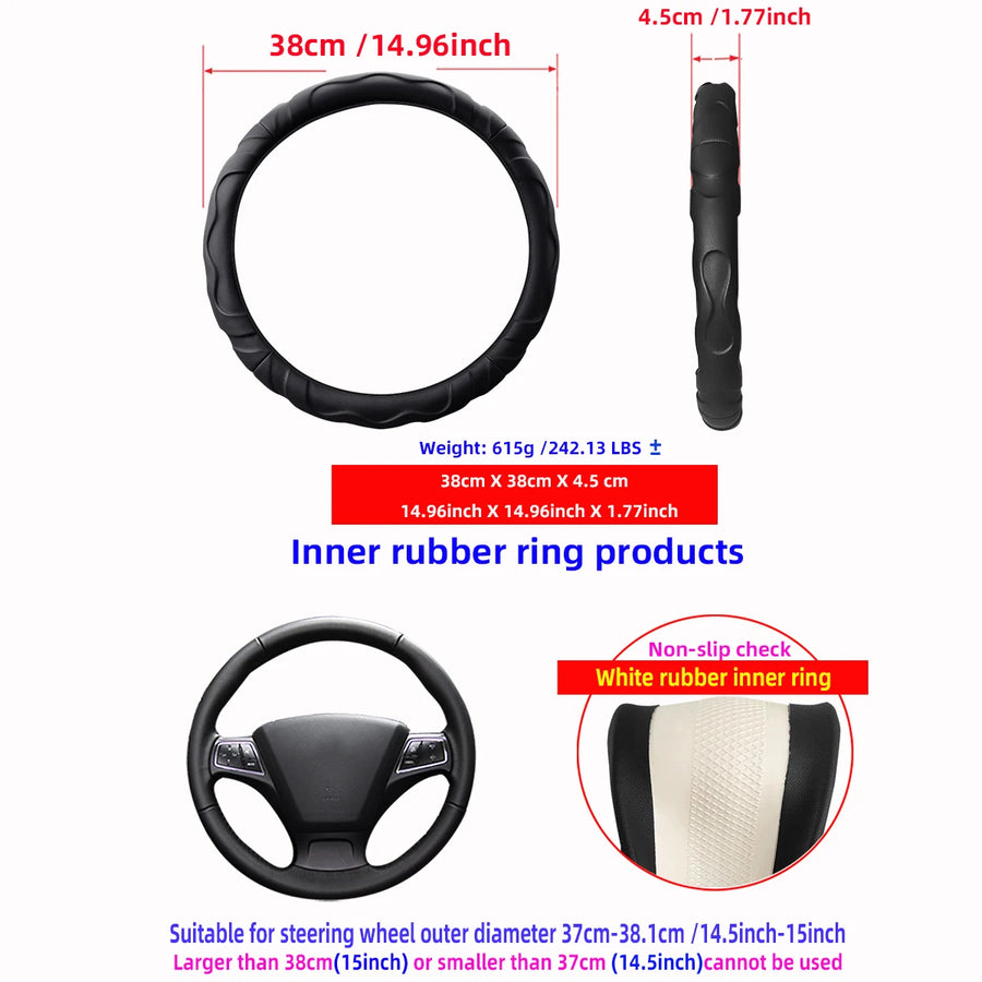 Steering Wheel Cover – 38CM, 15 Inches