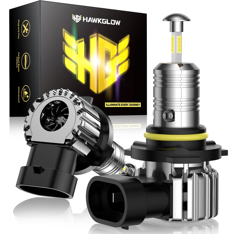 9005/HB3 Headlight Bulb Pair – 60W – 6500K
