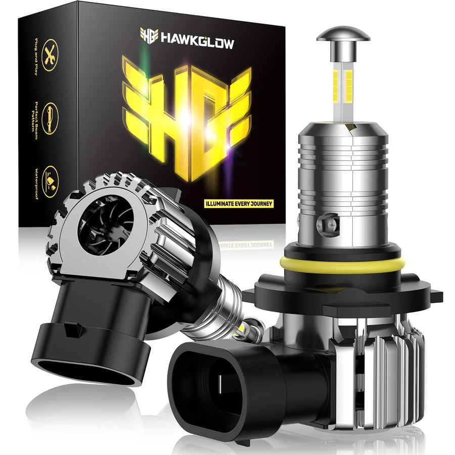 9005/HB3 Headlight Bulb Pair – 60W – 6500K