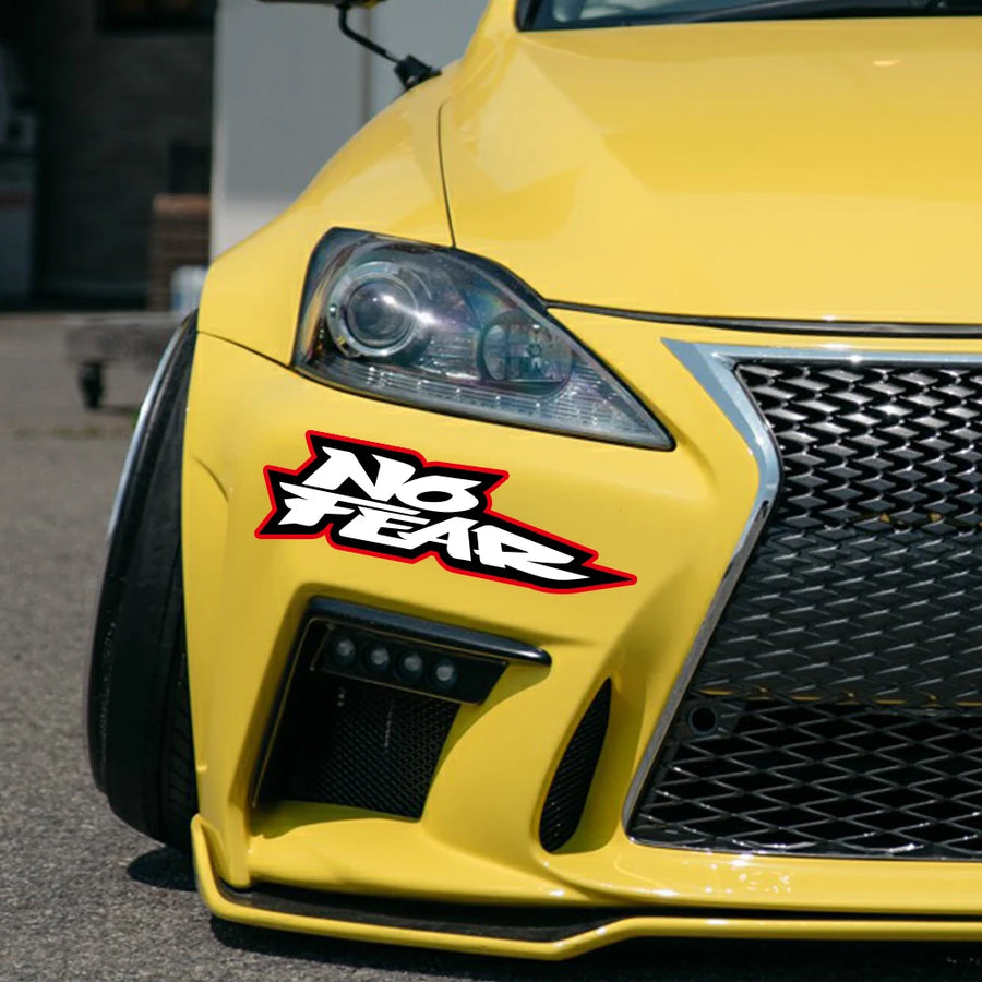 No Fear Graphic Automotive Decal & Wrap Film