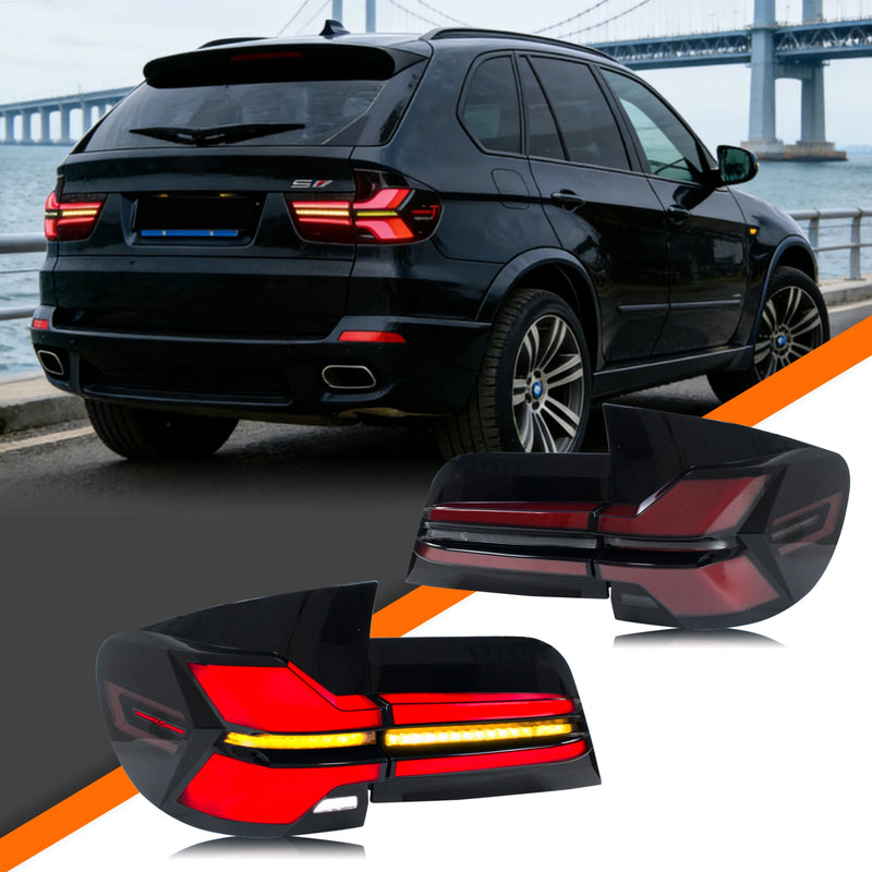 BMW X5 E70 Sequential LED Tail Light Pair – 2006–2013