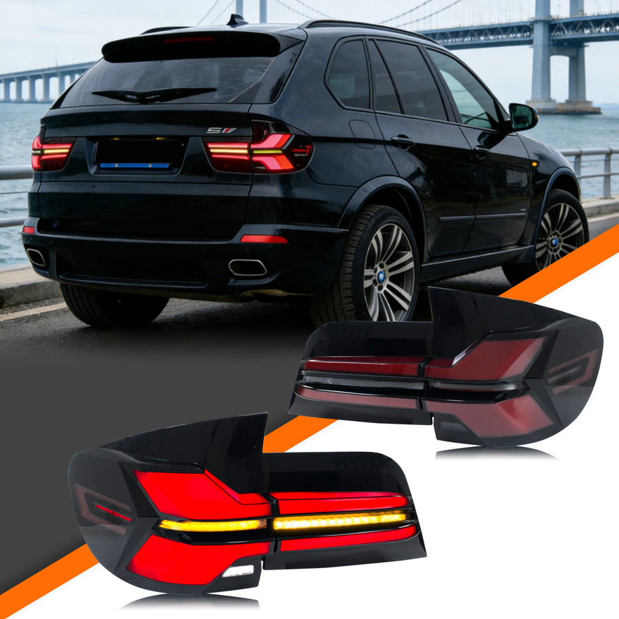 BMW X5 E70 Sequential LED Tail Light Pair – 2006–2013