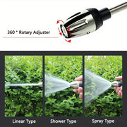 High-Pressure Car Wash Water Gun With Foam Bottle and Hose Nozzle