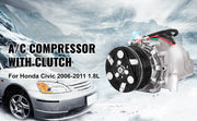 A/C Compressor for Honda Civic 1.8L 2006-2011